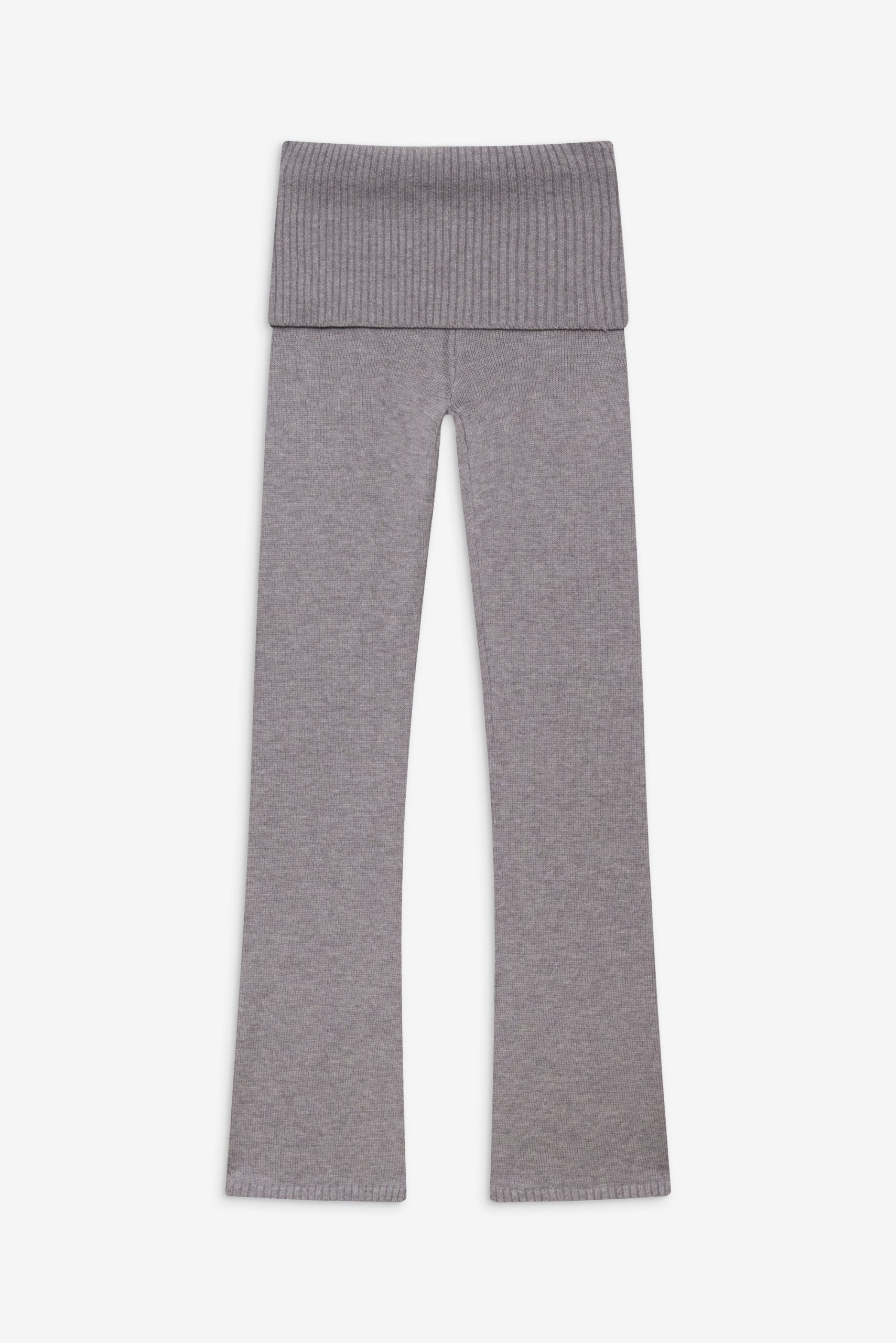 Aimee Knit Pants - Rain Cloud - Image 3