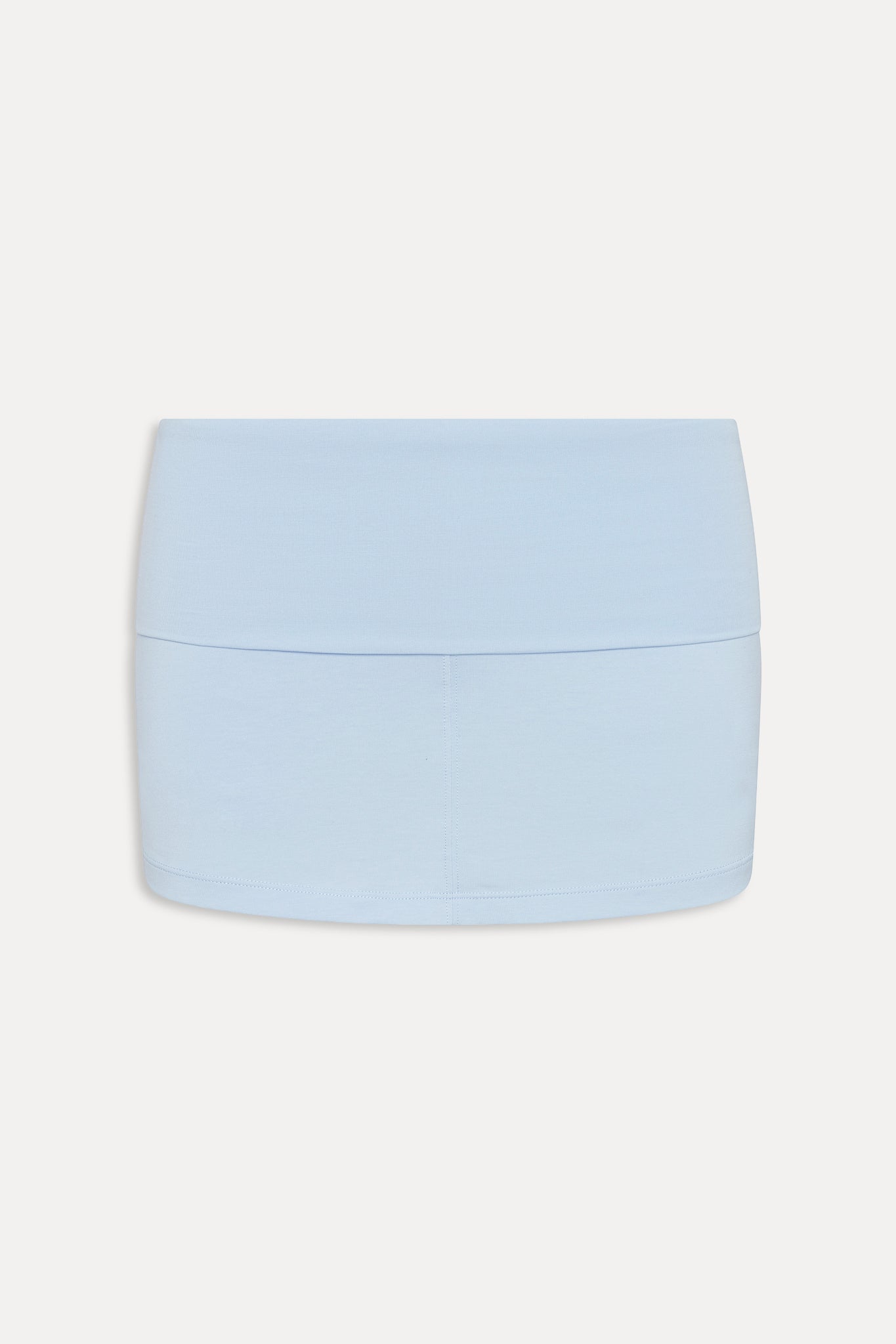 x JENNIE Chantal Foldover Mini Skort - Powder Blue - Image 3