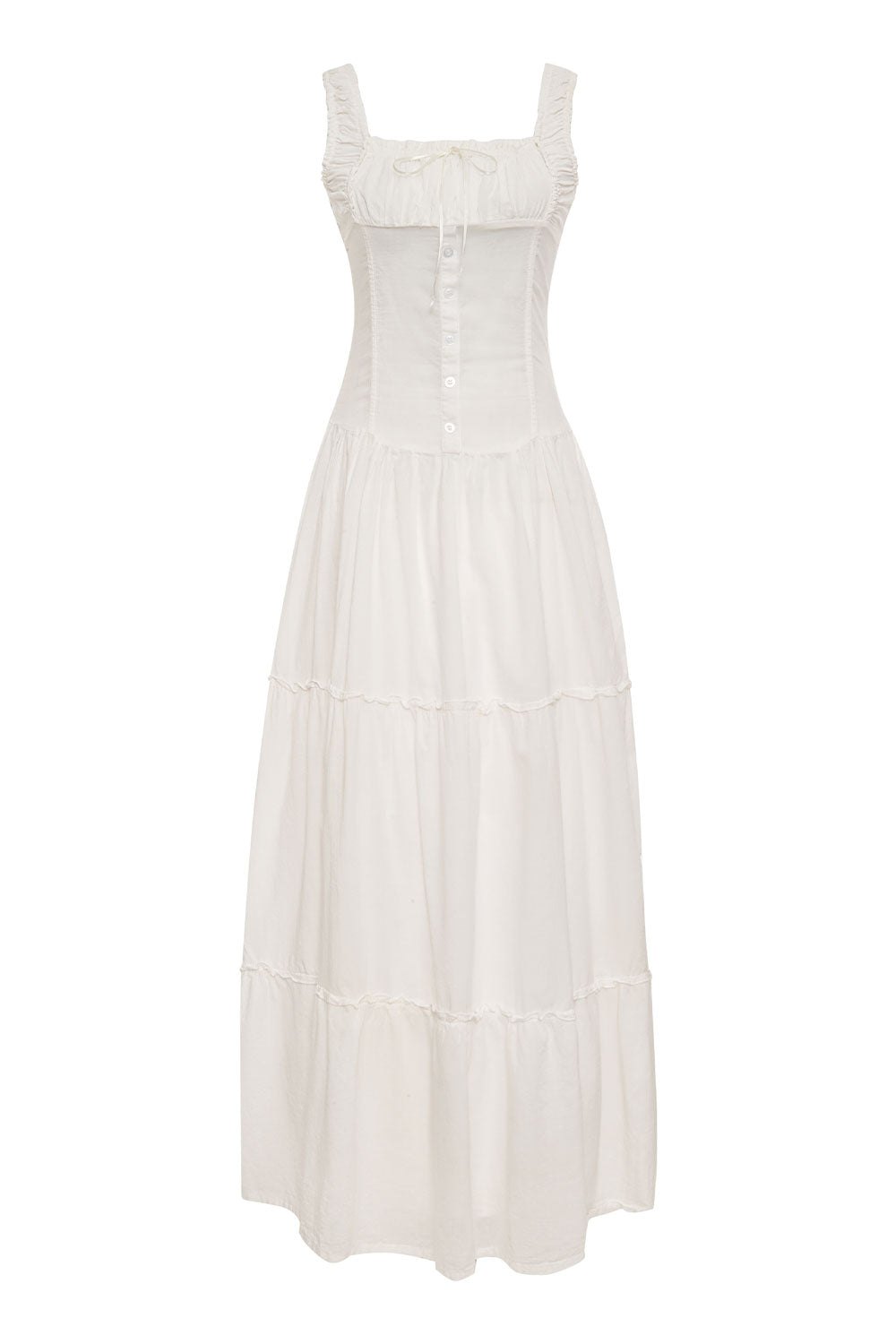Christabelle Ruffle Maxi Dress - Sunrose - Image 3