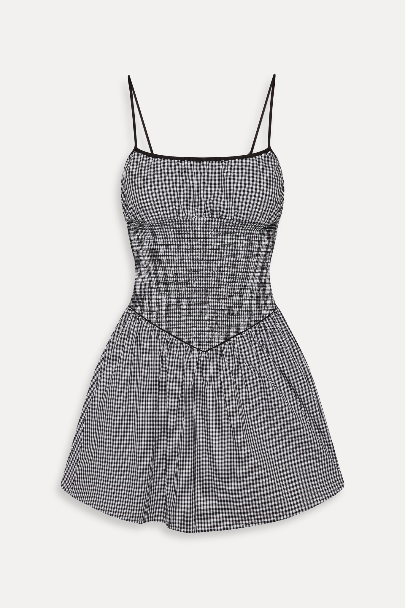 Coast Cotton Gingham Mini Dress - Cottage Tile - Image 3