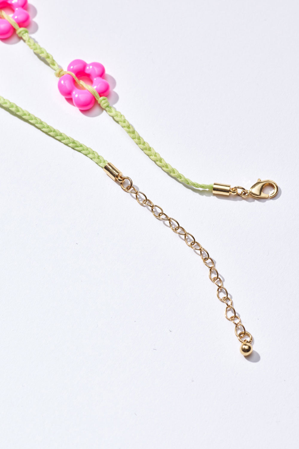 Daisy Chain Necklace - Kiwi - Image 4