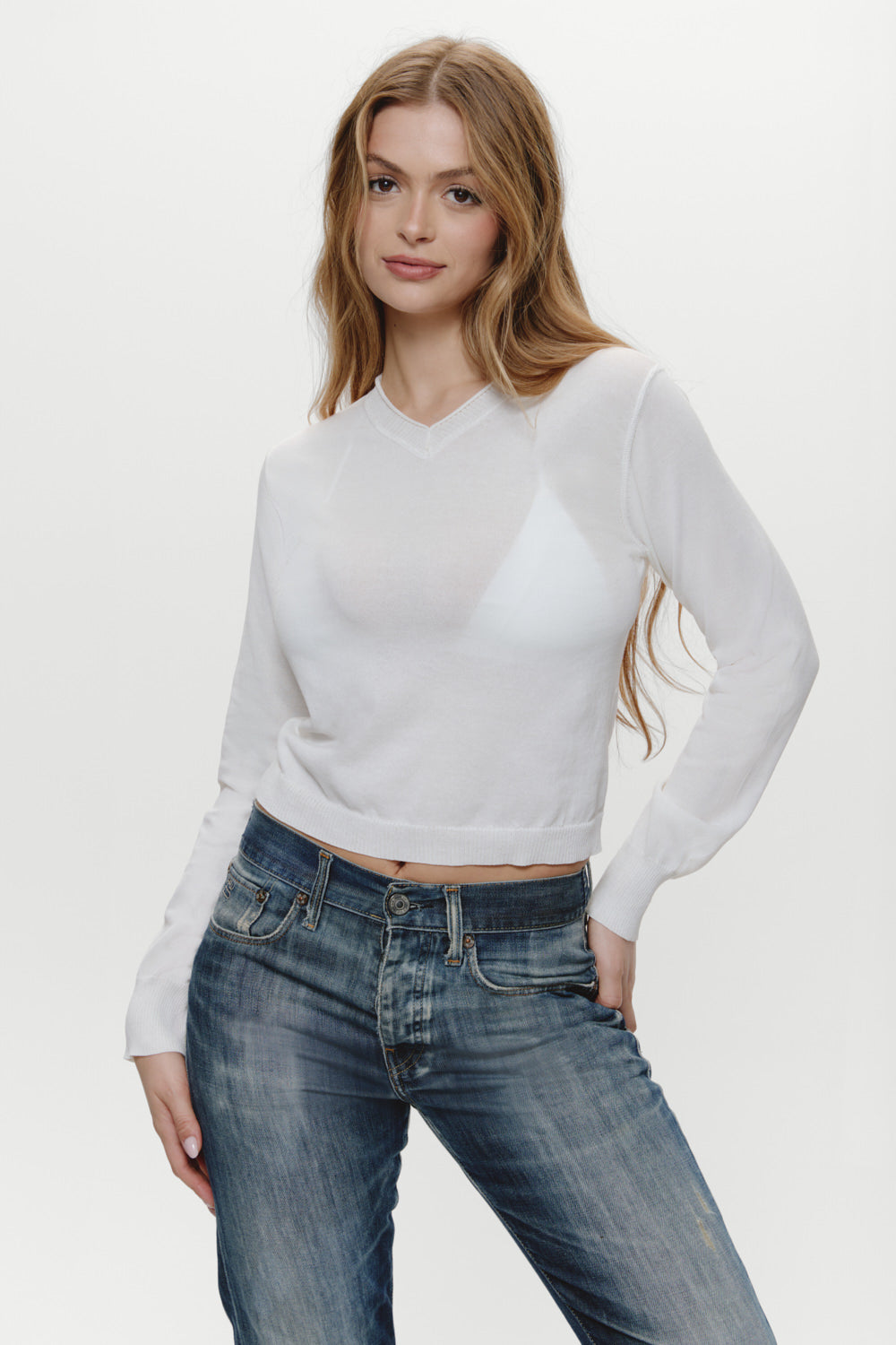 Eli Knit Sweater - Honeymoon - Image 2