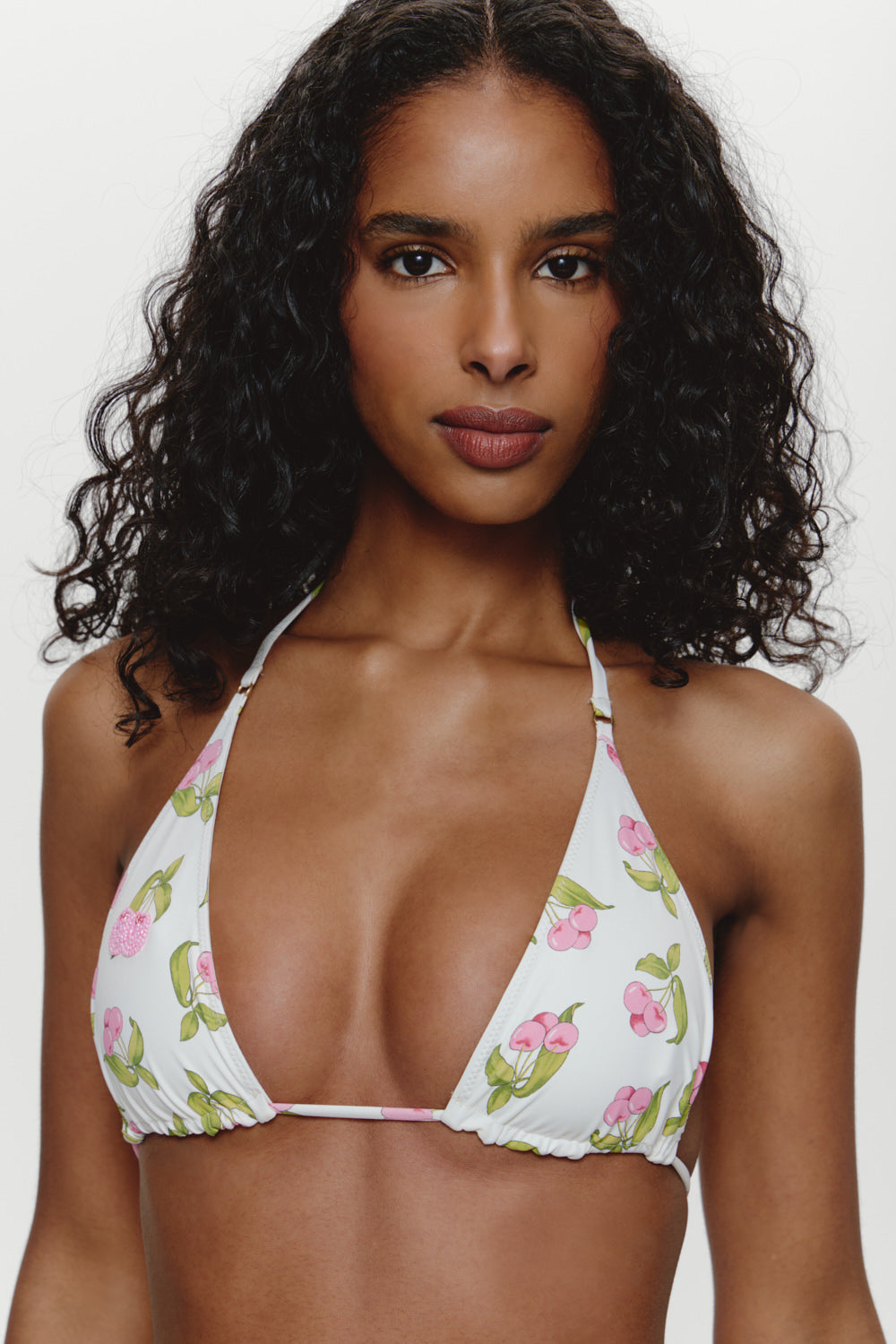 Grace Beaded Triangle Bikini Top - Cherry Picked - Image 5