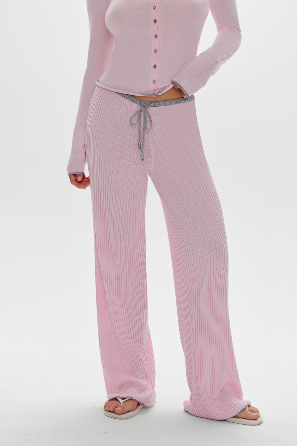 Lochlin Knit Pants - Rosette - Image 2