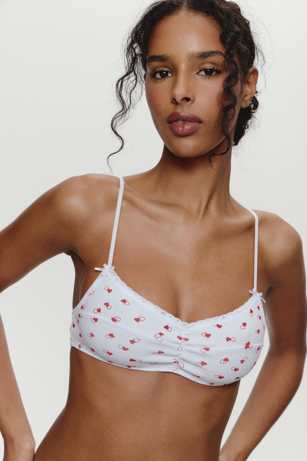 Lulu Cotton Bralette - Sunday Love - Image 2