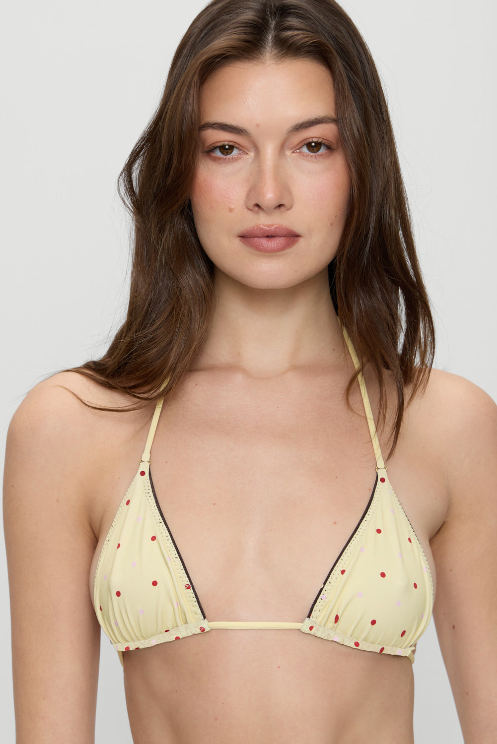 Nick Reversible Shine Bikini Top - Honey Bug - Image 8