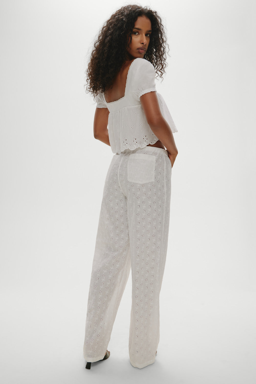 Princess Eyelet Pants - Daisy Eyelet - Image 6