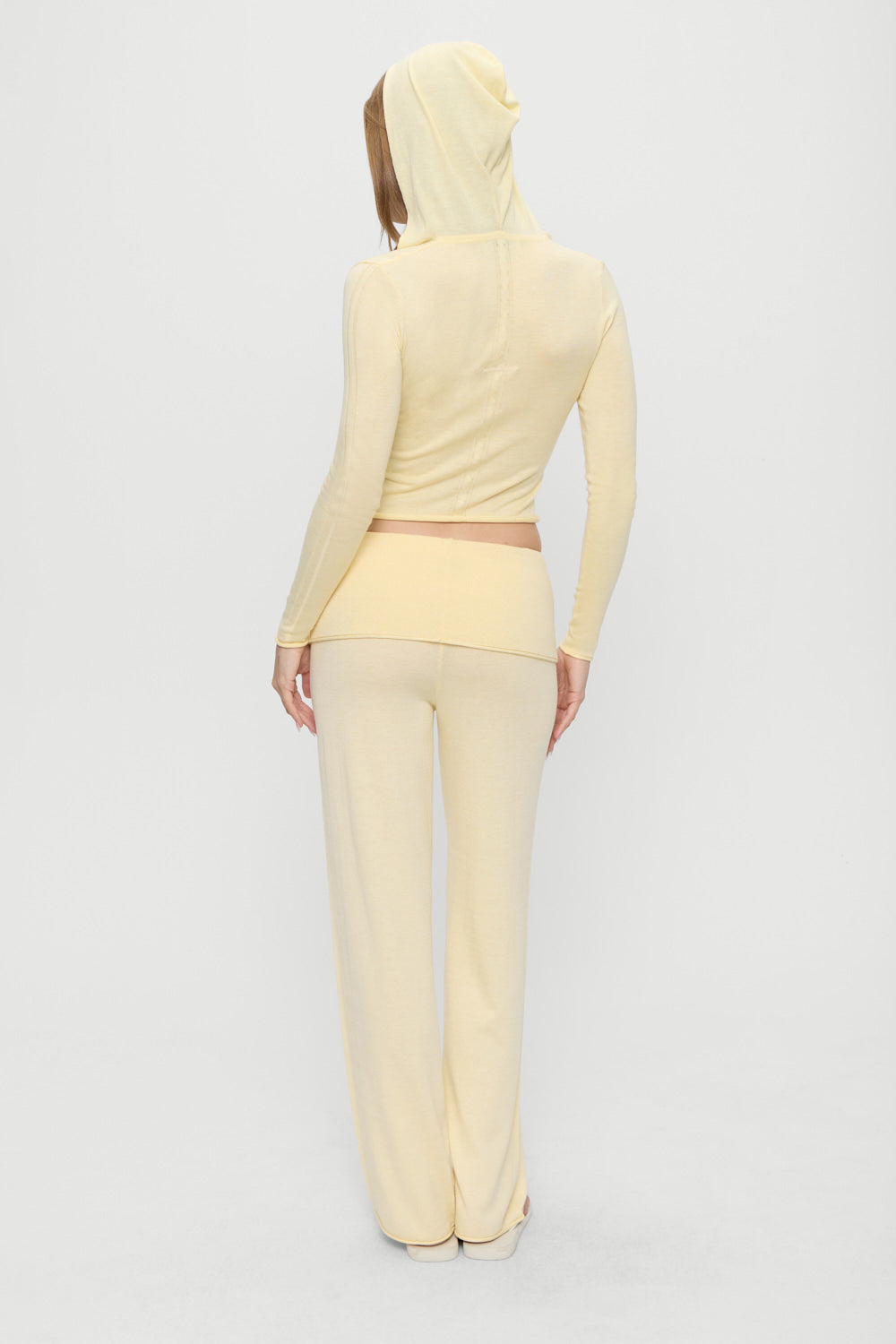 Sloane Knit Hoodie - Buttercream - Image 4