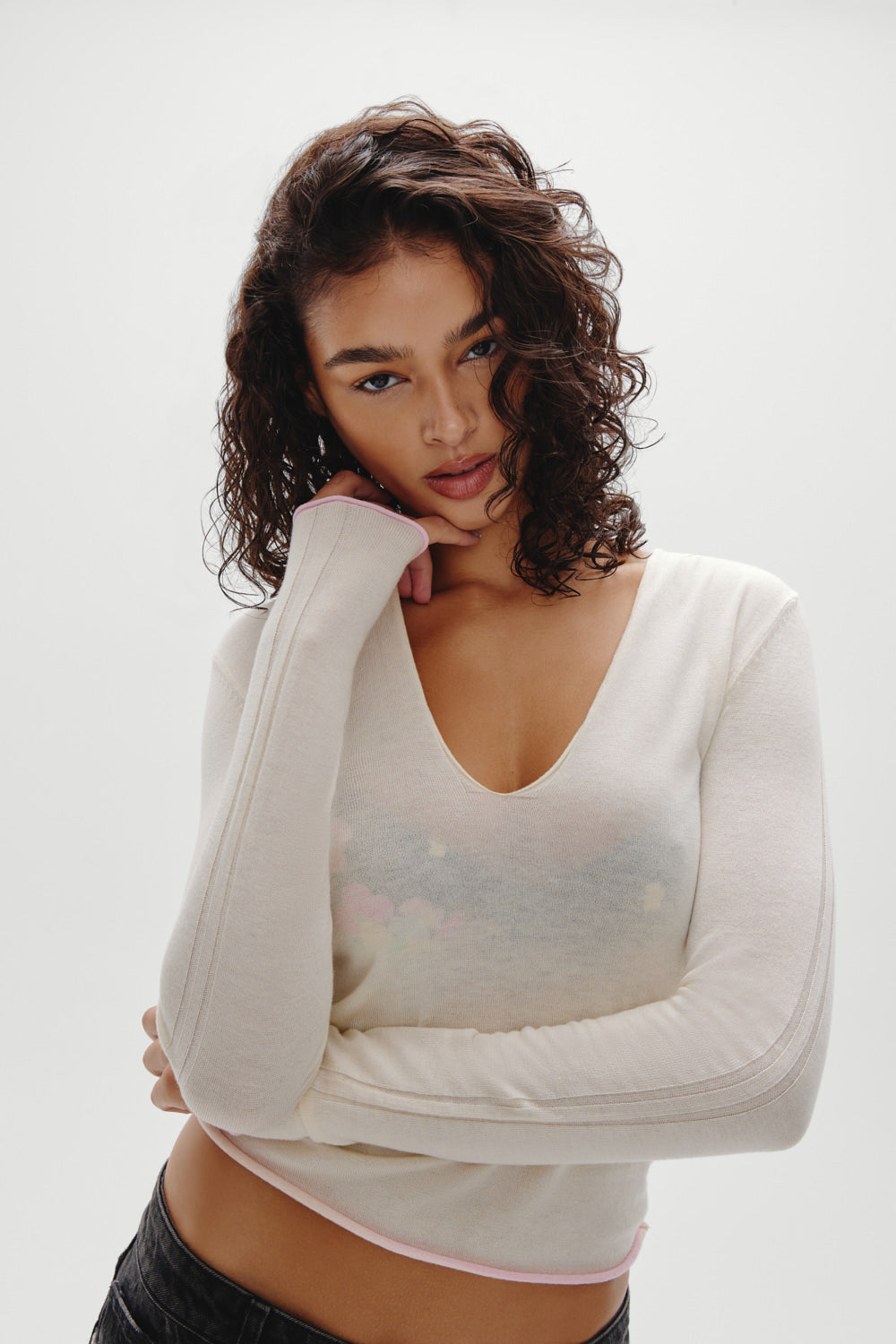 Sloane Knit Hoodie - Pillow - Image 2