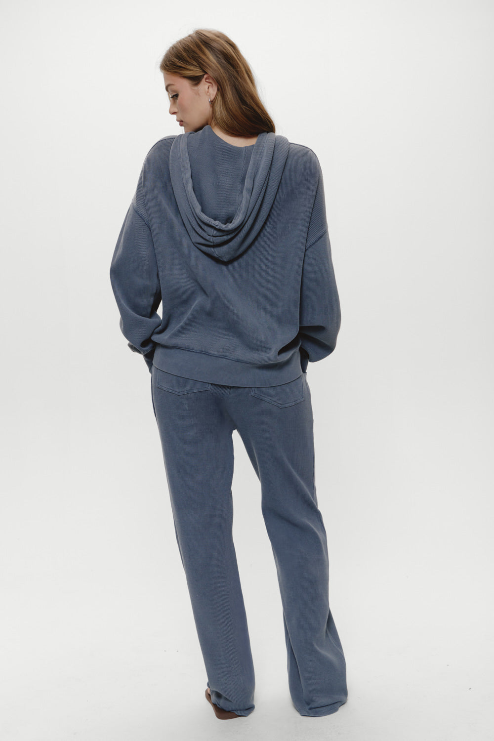 Weekend Thermal Hoodie - Shadow Blue - Image 8