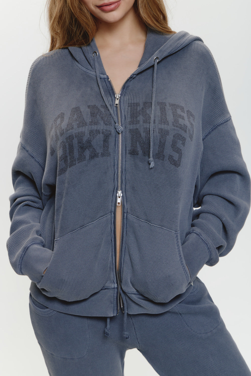 Weekend Thermal Hoodie - Shadow Blue - Image 4