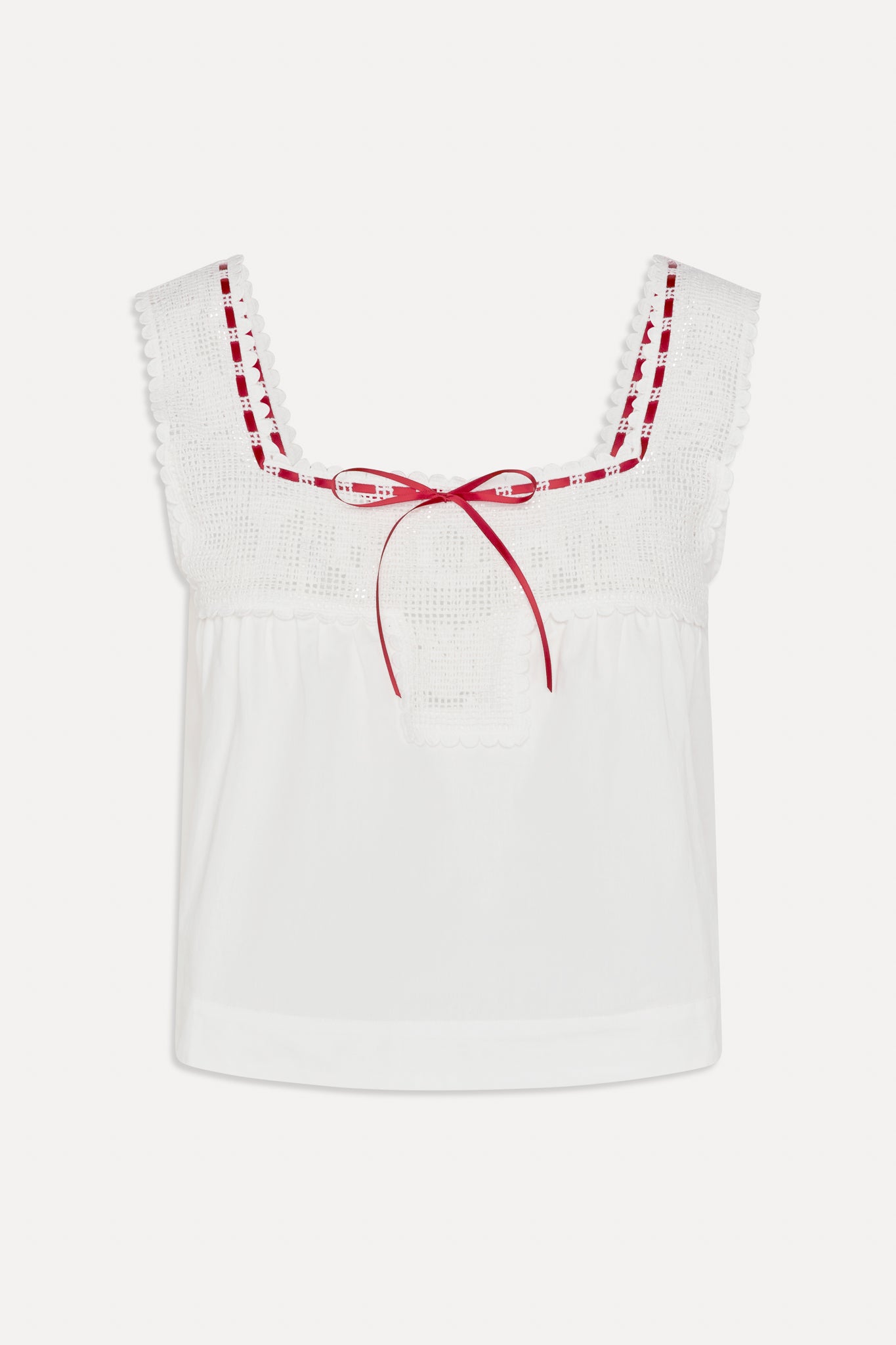 x BELLA HADID Heirloom Top - White - Image 3