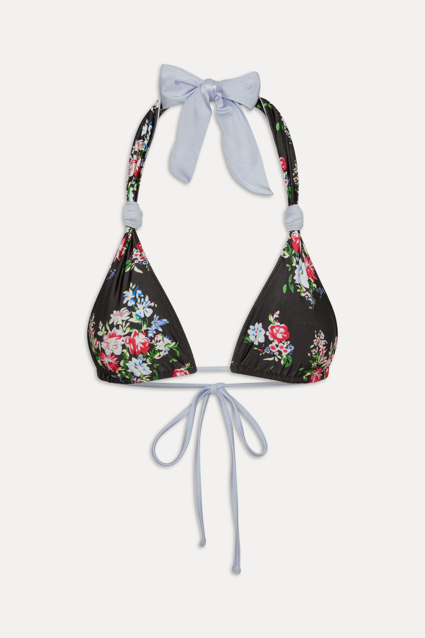 Kealy Reversible Shine Bikini Top - Bouquet - Image 3