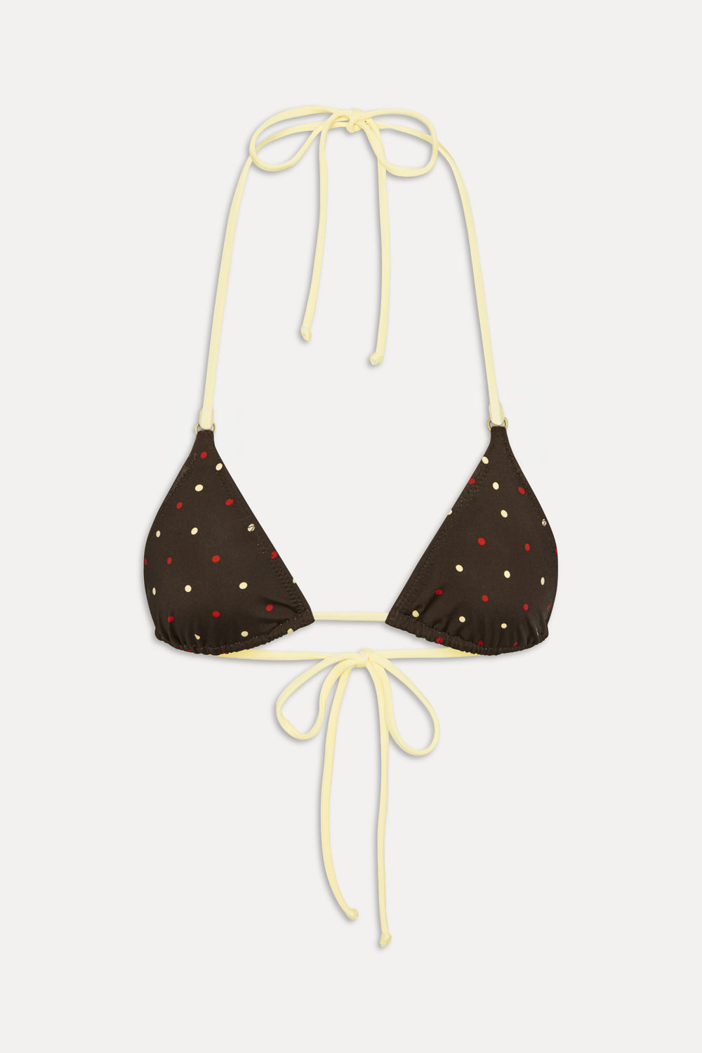 Nick Reversible Shine Bikini Top - Honey Bug - Image 3