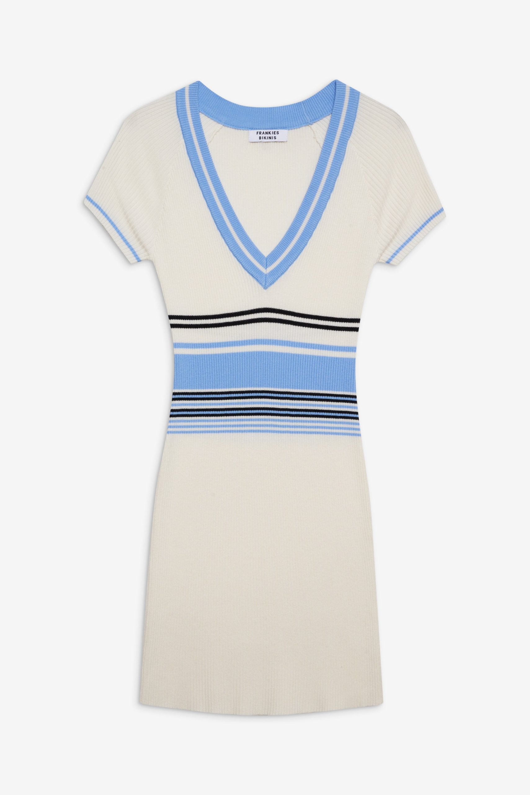 Uptown Knit Mini Dress - Hampton Stripe - Image 3