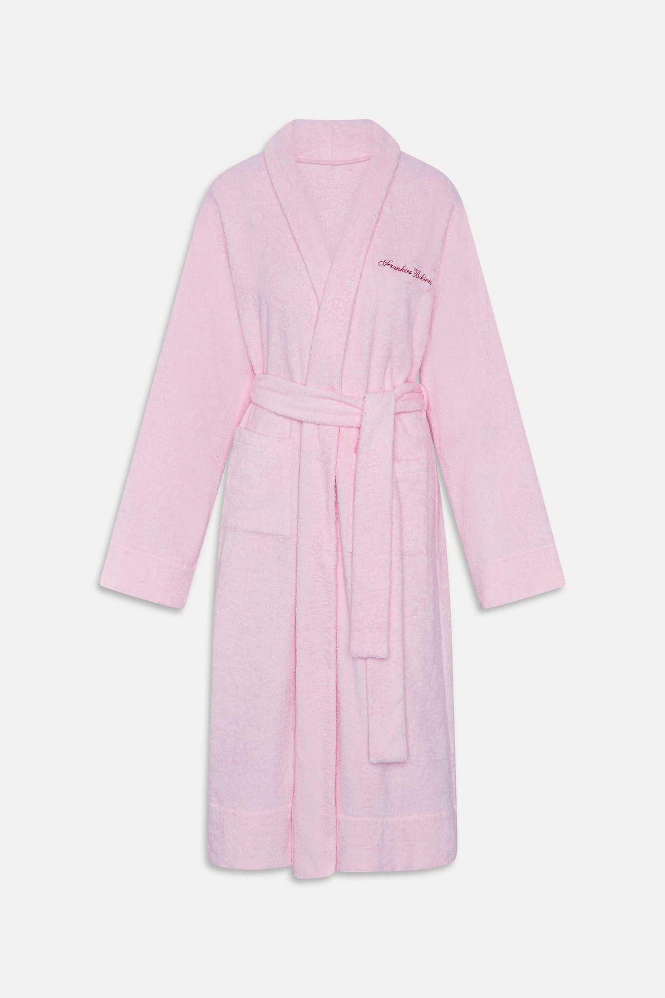 Valentine Terry Robe - Bouquet Pink - Image 3